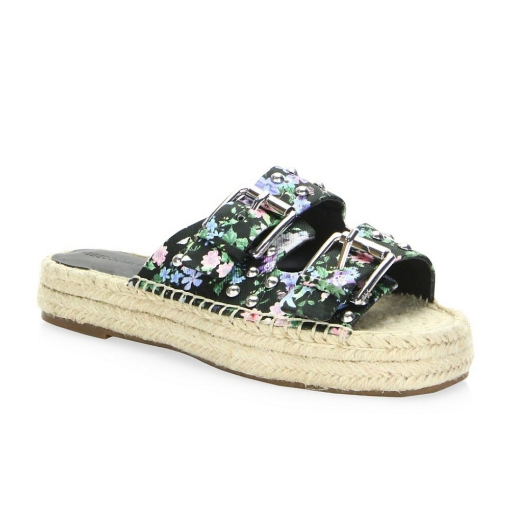 Rebecca Minkoff

Floral Silk Espadrille Sandals
